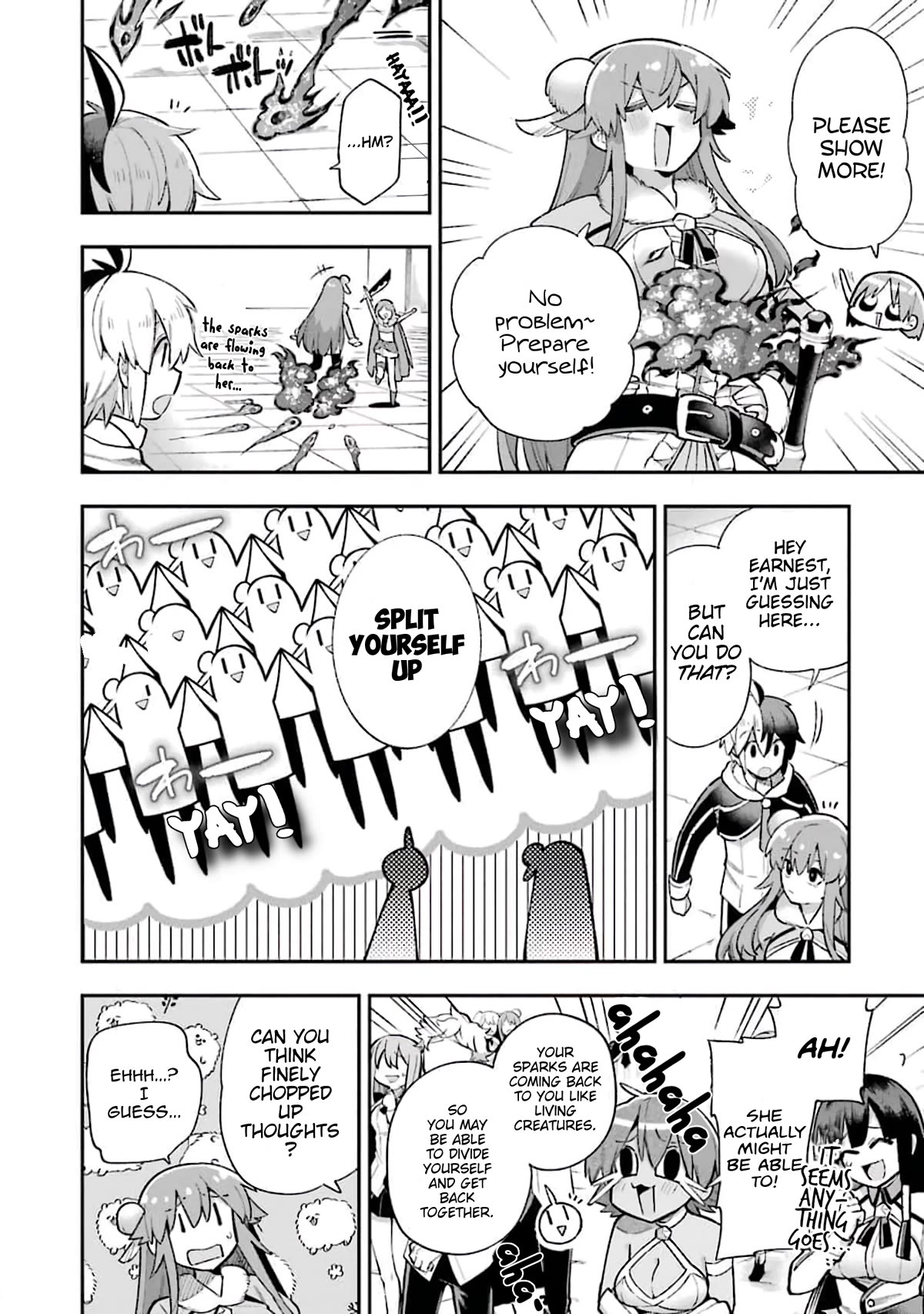 Eiyuu Kyoushitsu Chapter 12.36 page 14 - Vol.12 Chapter 36: Earnest Split!?