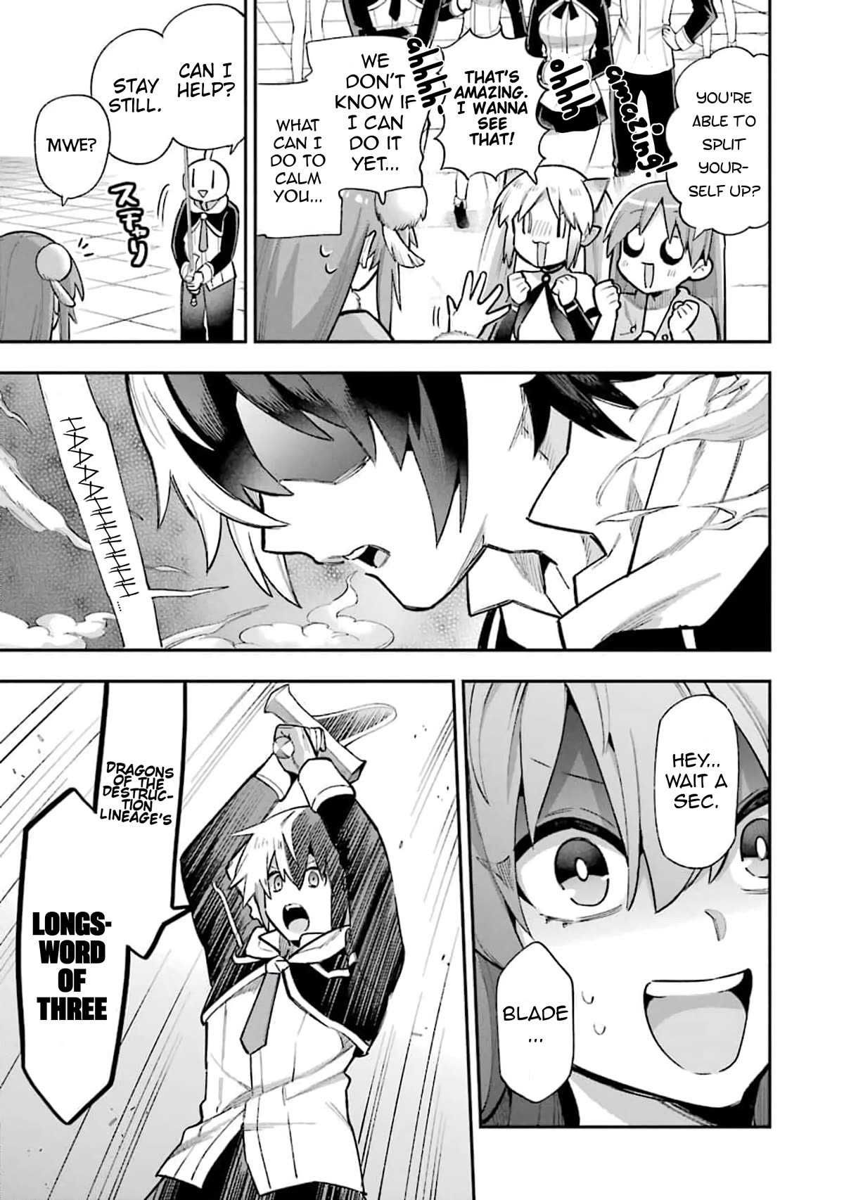 Eiyuu Kyoushitsu Chapter 12.36 page 15 - Vol.12 Chapter 36: Earnest Split!?