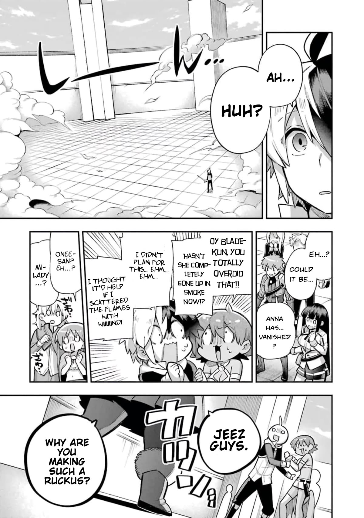 Eiyuu Kyoushitsu Chapter 12.36 page 17 - Vol.12 Chapter 36: Earnest Split!?