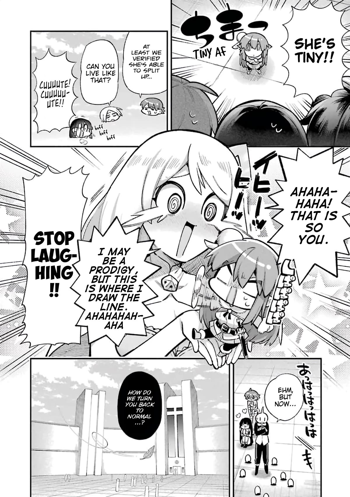 Eiyuu Kyoushitsu Chapter 12.36 page 19 - Vol.12 Chapter 36: Earnest Split!?