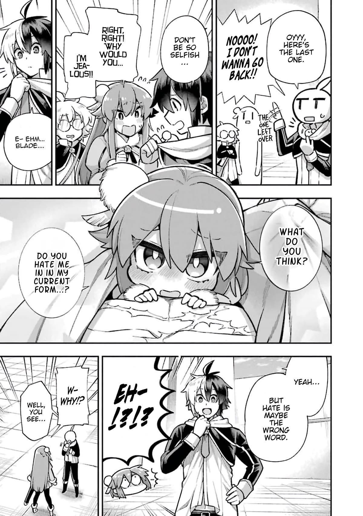 Eiyuu Kyoushitsu Chapter 12.36 page 34 - Vol.12 Chapter 36: Earnest Split!?