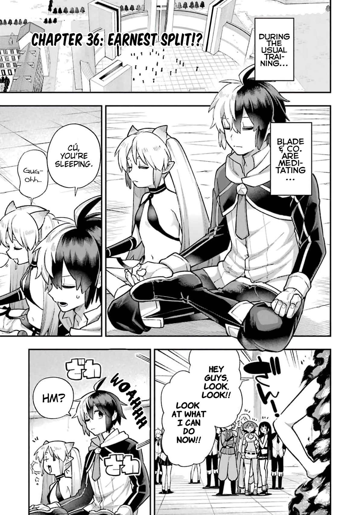 Eiyuu Kyoushitsu Chapter 12.36 page 9 - Vol.12 Chapter 36: Earnest Split!?