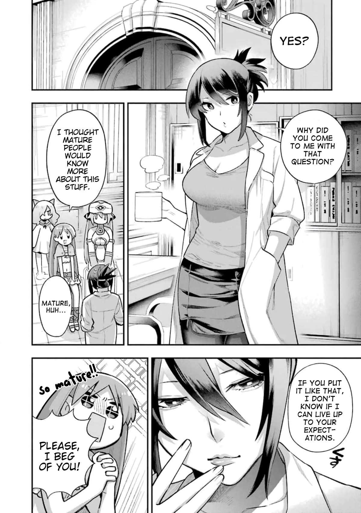 Eiyuu Kyoushitsu Chapter 12.37 page 14 - Vol.12 Chapter 37: Sara's Maiden Training