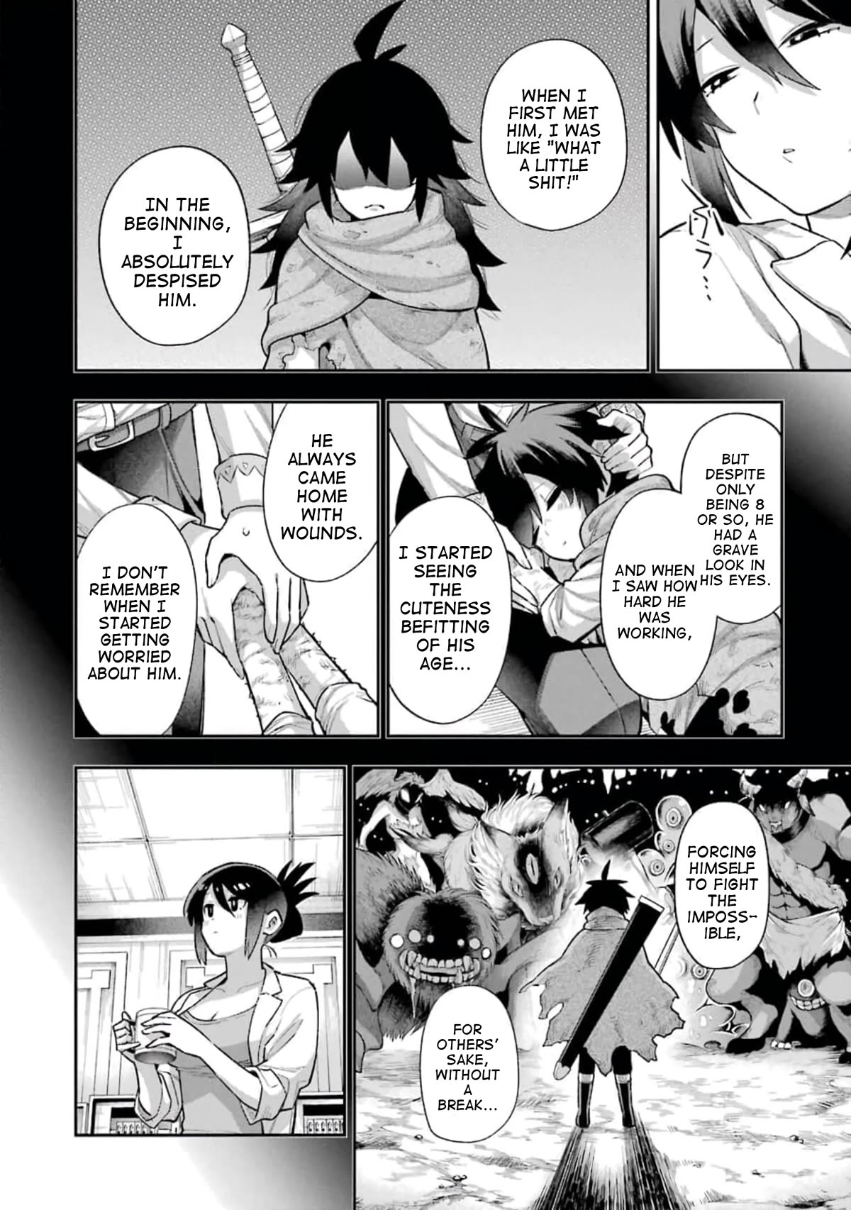 Eiyuu Kyoushitsu Chapter 12.37 page 16 - Vol.12 Chapter 37: Sara's Maiden Training