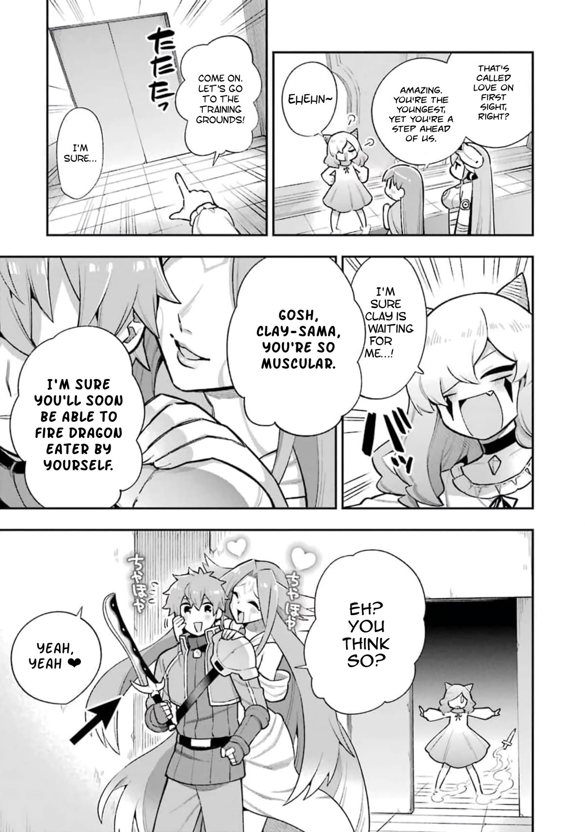 Eiyuu Kyoushitsu Chapter 12.37 page 31 - Vol.12 Chapter 37: Sara's Maiden Training