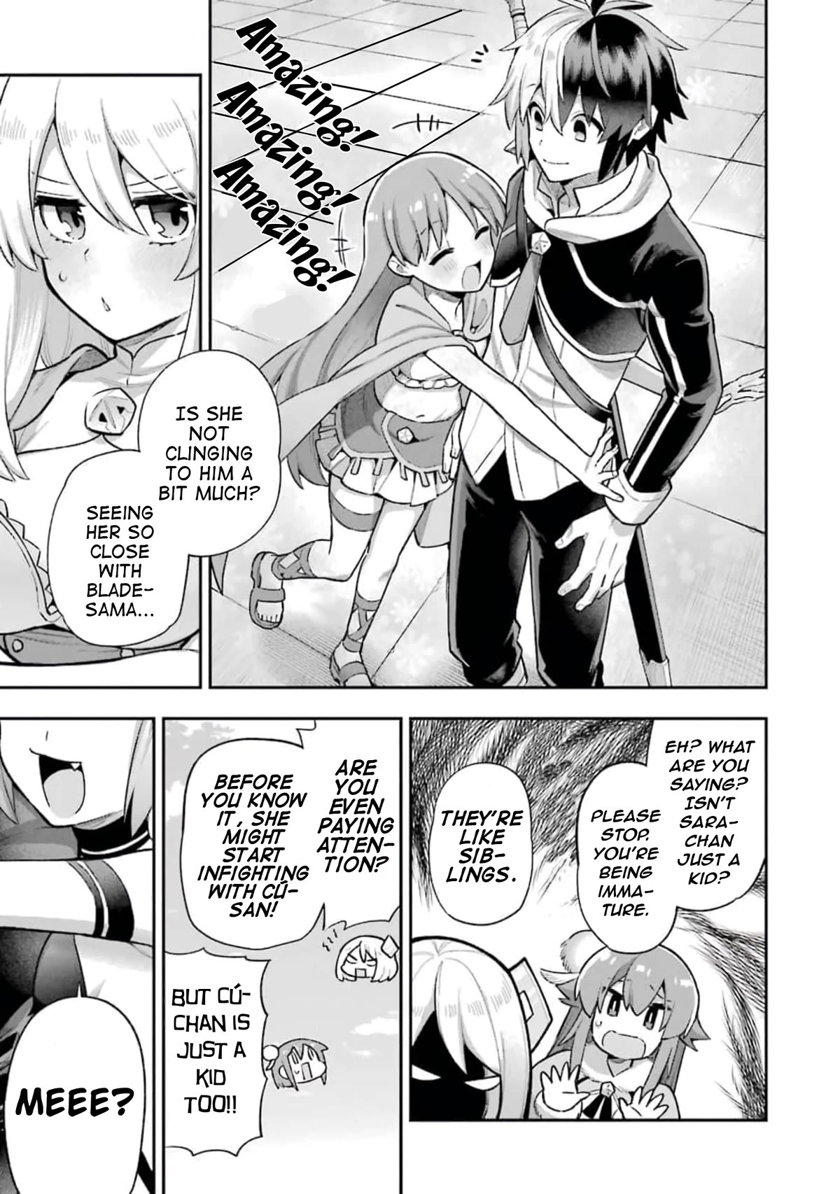 Eiyuu Kyoushitsu Chapter 12.37 page 9 - Vol.12 Chapter 37: Sara's Maiden Training