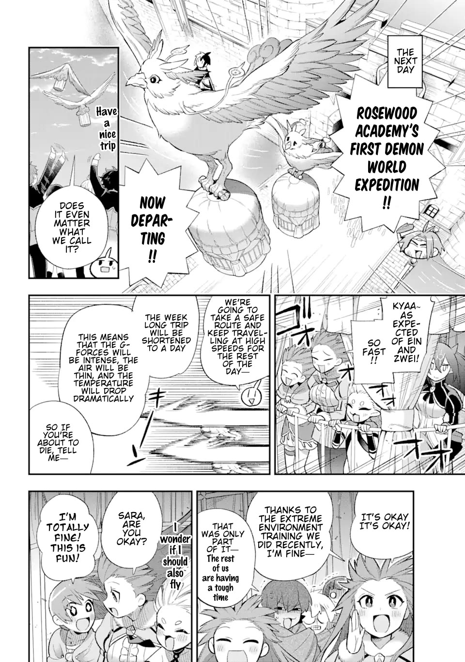 Eiyuu Kyoushitsu Chapter 12.39-2 page 2 - Vol.12 Chapter 39.2: The Demon Lord's Homecoming