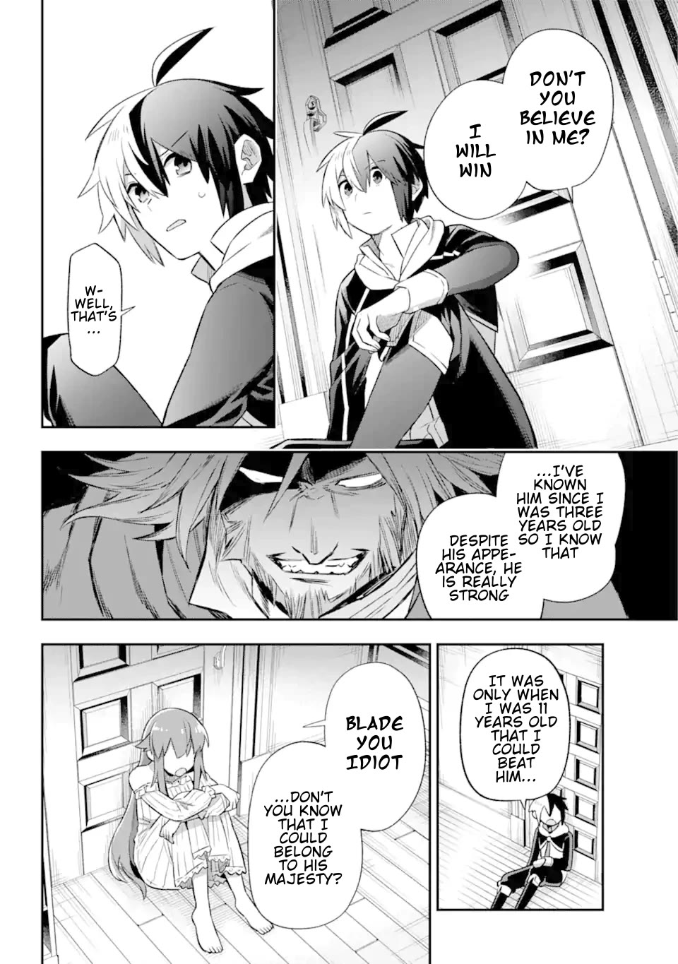 Eiyuu Kyoushitsu Chapter 13.41 page 21 - Vol.13 Chapter 41: One Versus One Against The King
