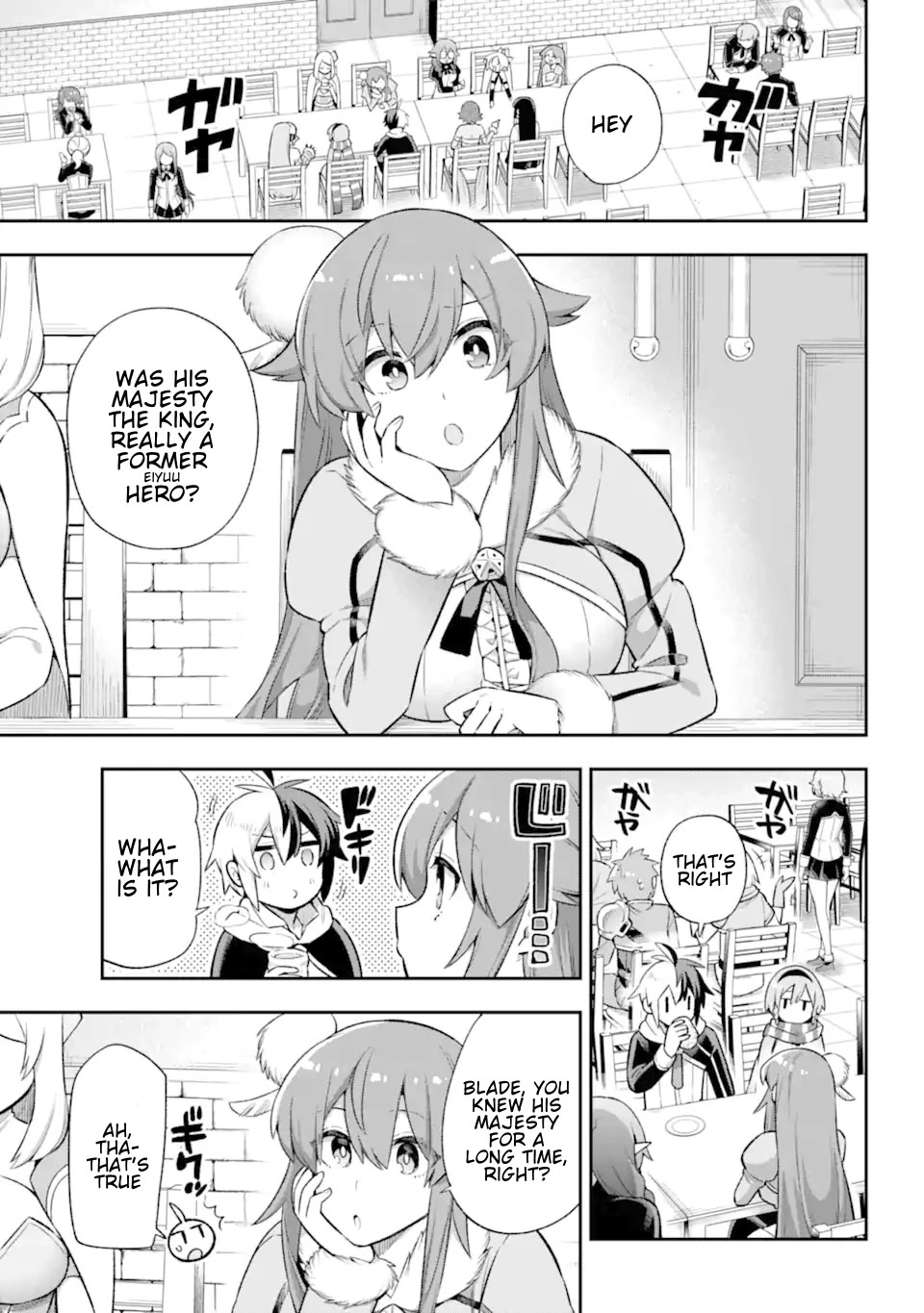 Eiyuu Kyoushitsu Chapter 13.41 page 4 - Vol.13 Chapter 41: One Versus One Against The King