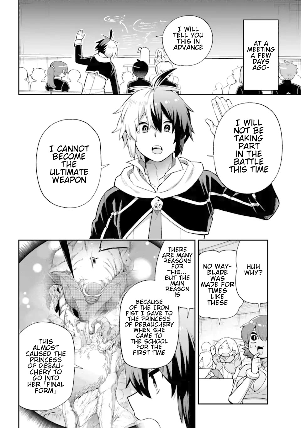 Eiyuu Kyoushitsu Chapter 14.43-3 page 12 - Vol.14 Chapter 43.3: Mother III