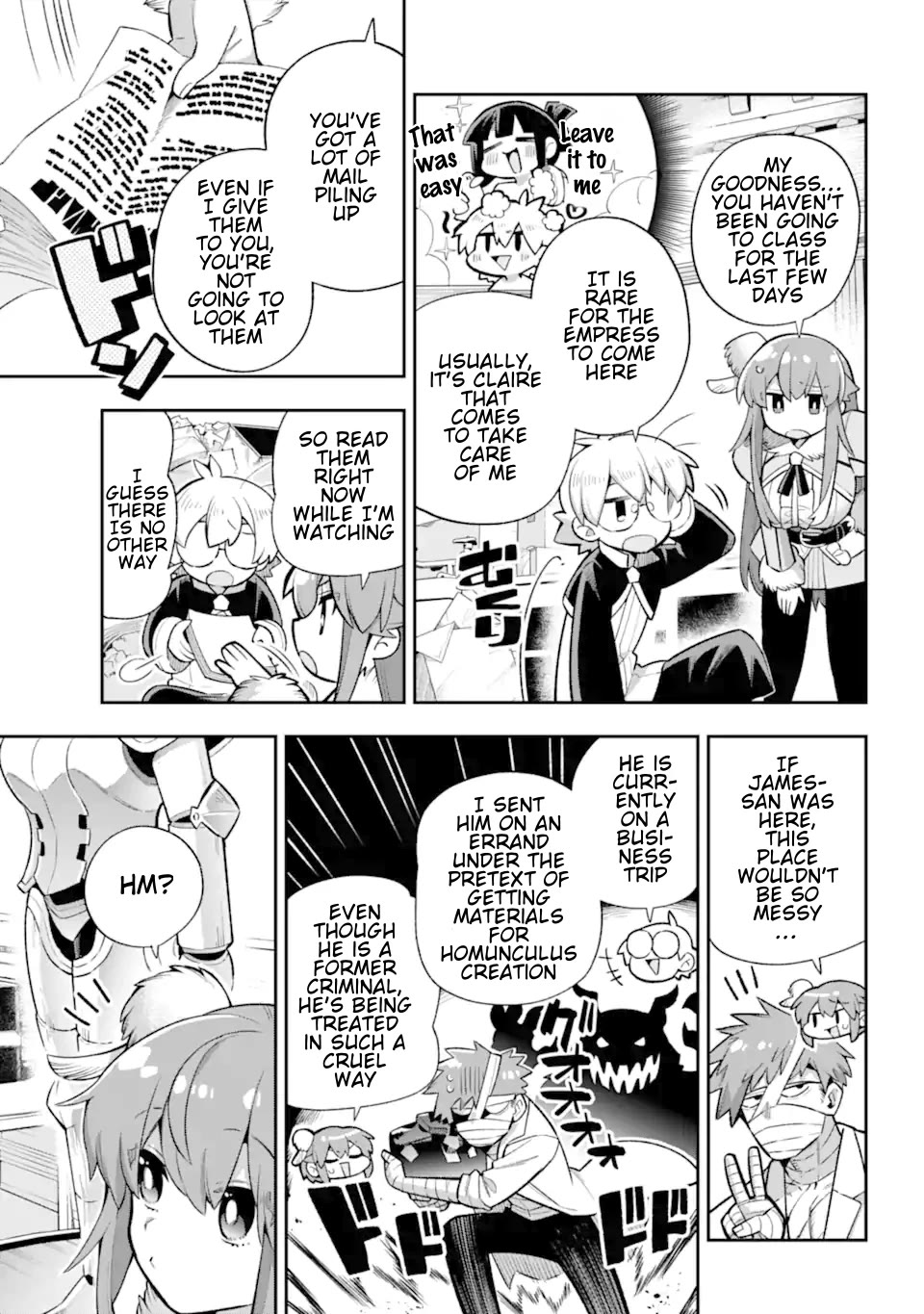 Eiyuu Kyoushitsu Chapter 14.44 page 5 - Vol.14 Chapter 44: Etiquette of a Woman