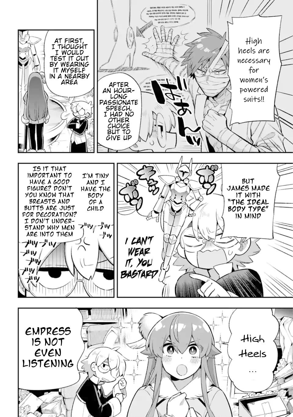 Eiyuu Kyoushitsu Chapter 14.44 page 8 - Vol.14 Chapter 44: Etiquette of a Woman