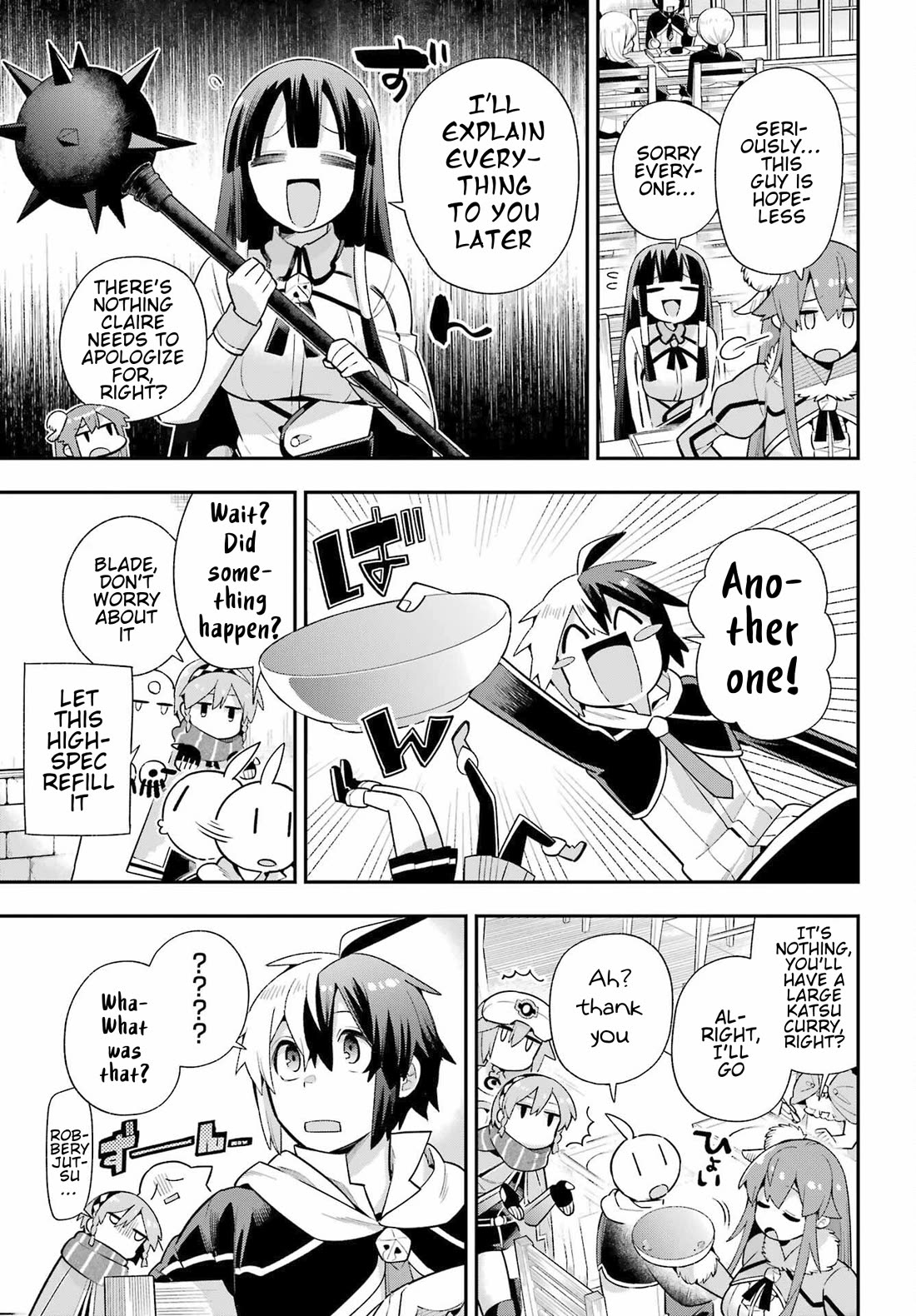 Eiyuu Kyoushitsu Chapter 15.49-1 page 18 - Vol.15 Chapter 49.1: Birth of Emperor Kassim I