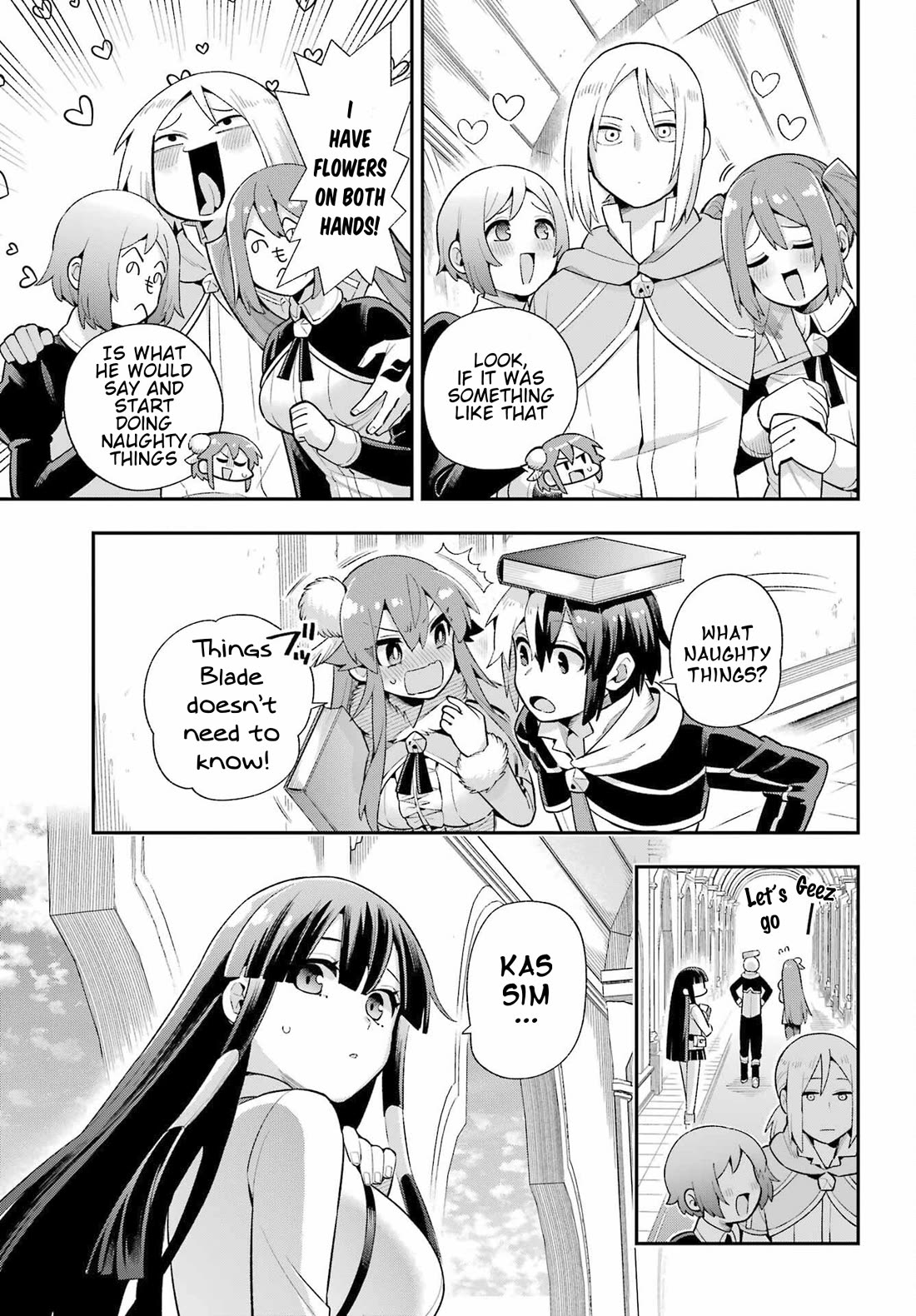 Eiyuu Kyoushitsu Chapter 15.49-1 page 38 - Vol.15 Chapter 49.1: Birth of Emperor Kassim I