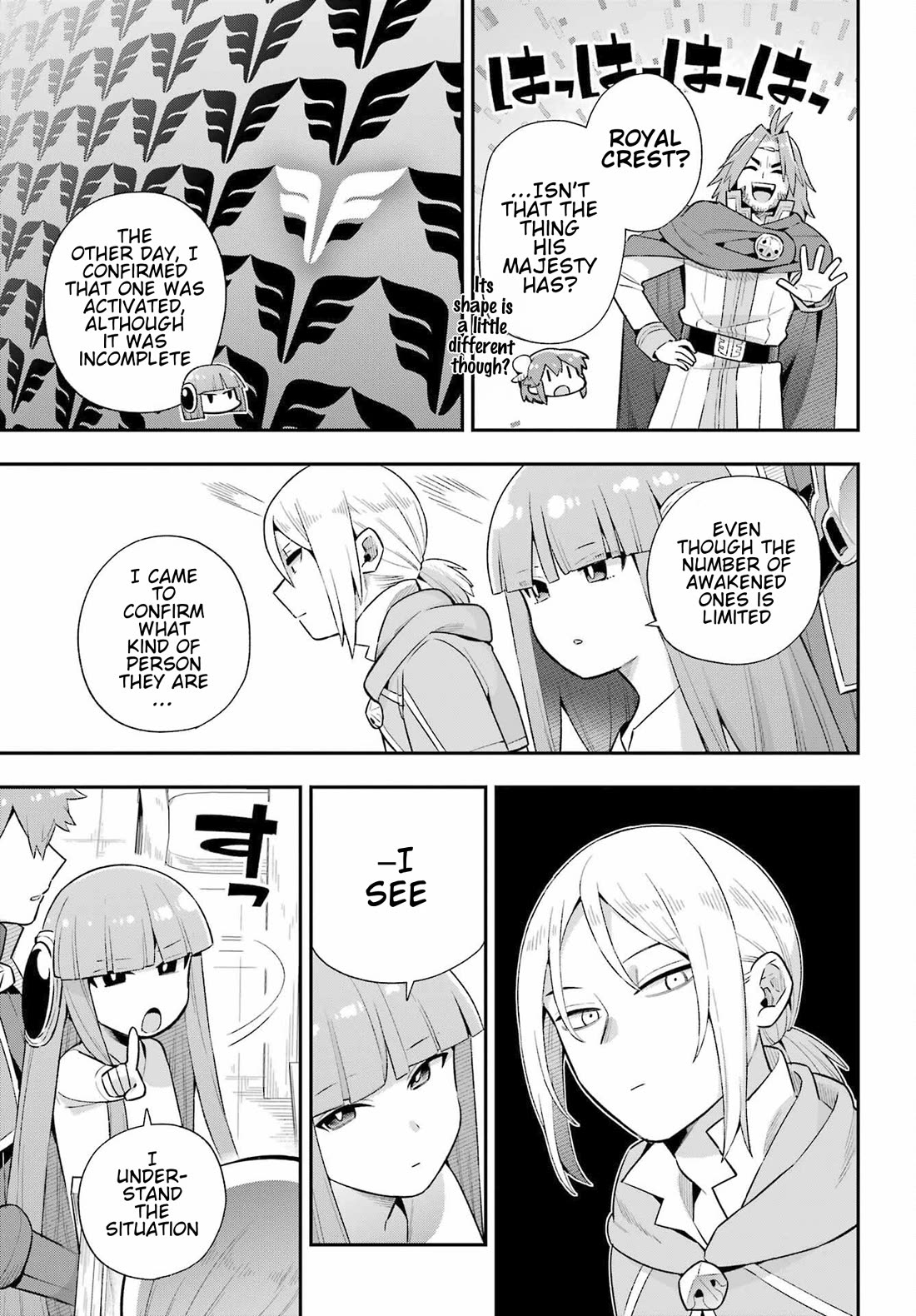 Eiyuu Kyoushitsu Chapter 15.49-1 page 42 - Vol.15 Chapter 49.1: Birth of Emperor Kassim I