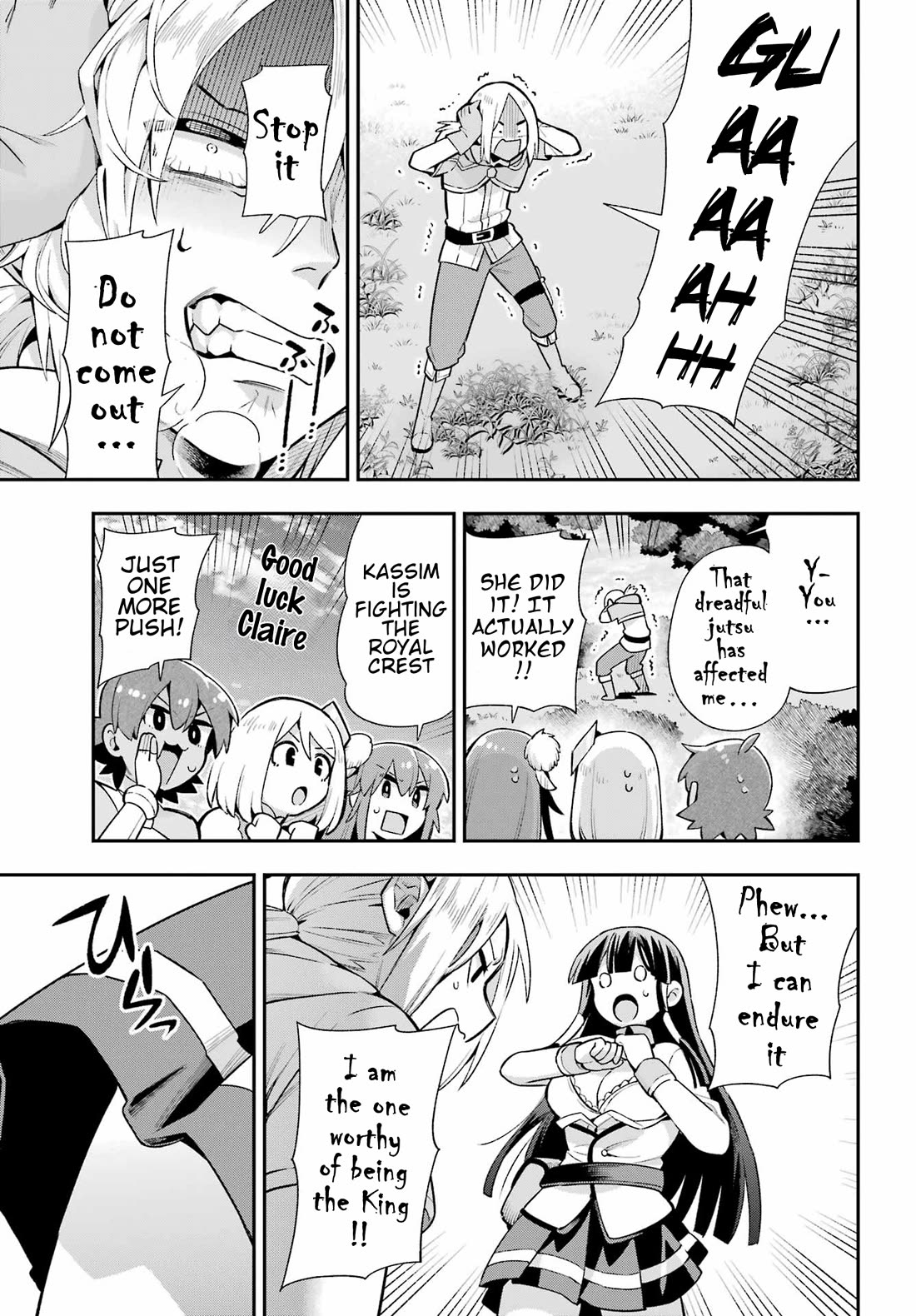 Eiyuu Kyoushitsu Chapter 16.49-2 page 28 - Vol.16 Chapter 49.2: Birth of Emperor Kassim II