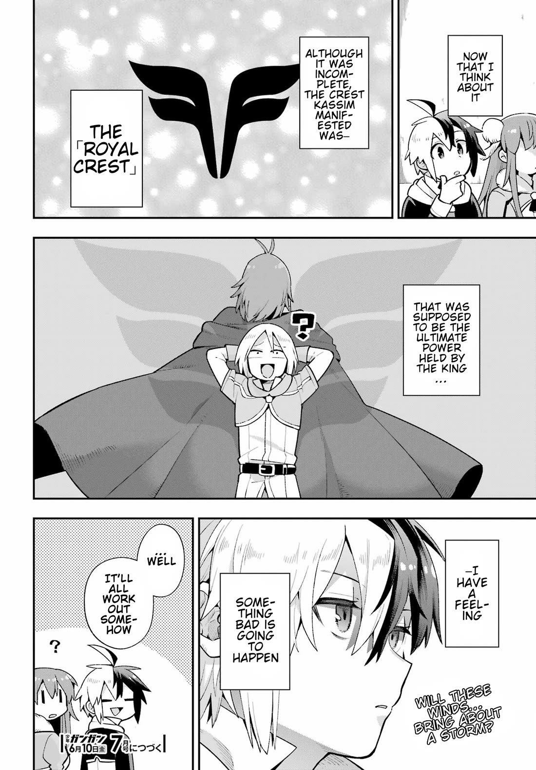 Eiyuu Kyoushitsu Chapter 16.49-2 page 36 - Vol.16 Chapter 49.2: Birth of Emperor Kassim II