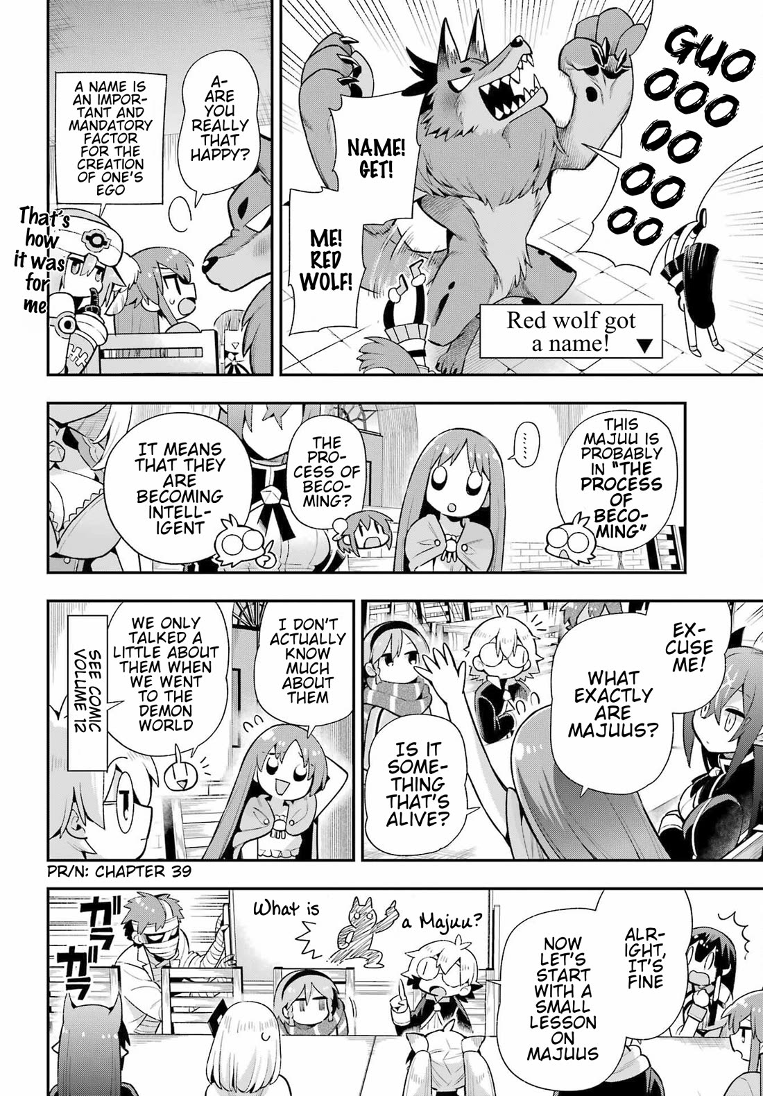 Eiyuu Kyoushitsu Chapter 16.51 page 12 - Vol.16 Chapter 51: Beauty and the Beast