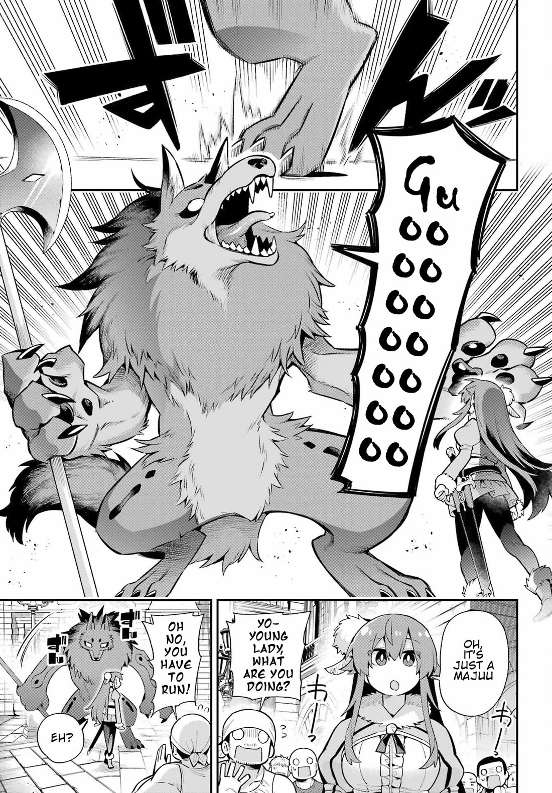 Eiyuu Kyoushitsu Chapter 16.51 page 3 - Vol.16 Chapter 51: Beauty and the Beast