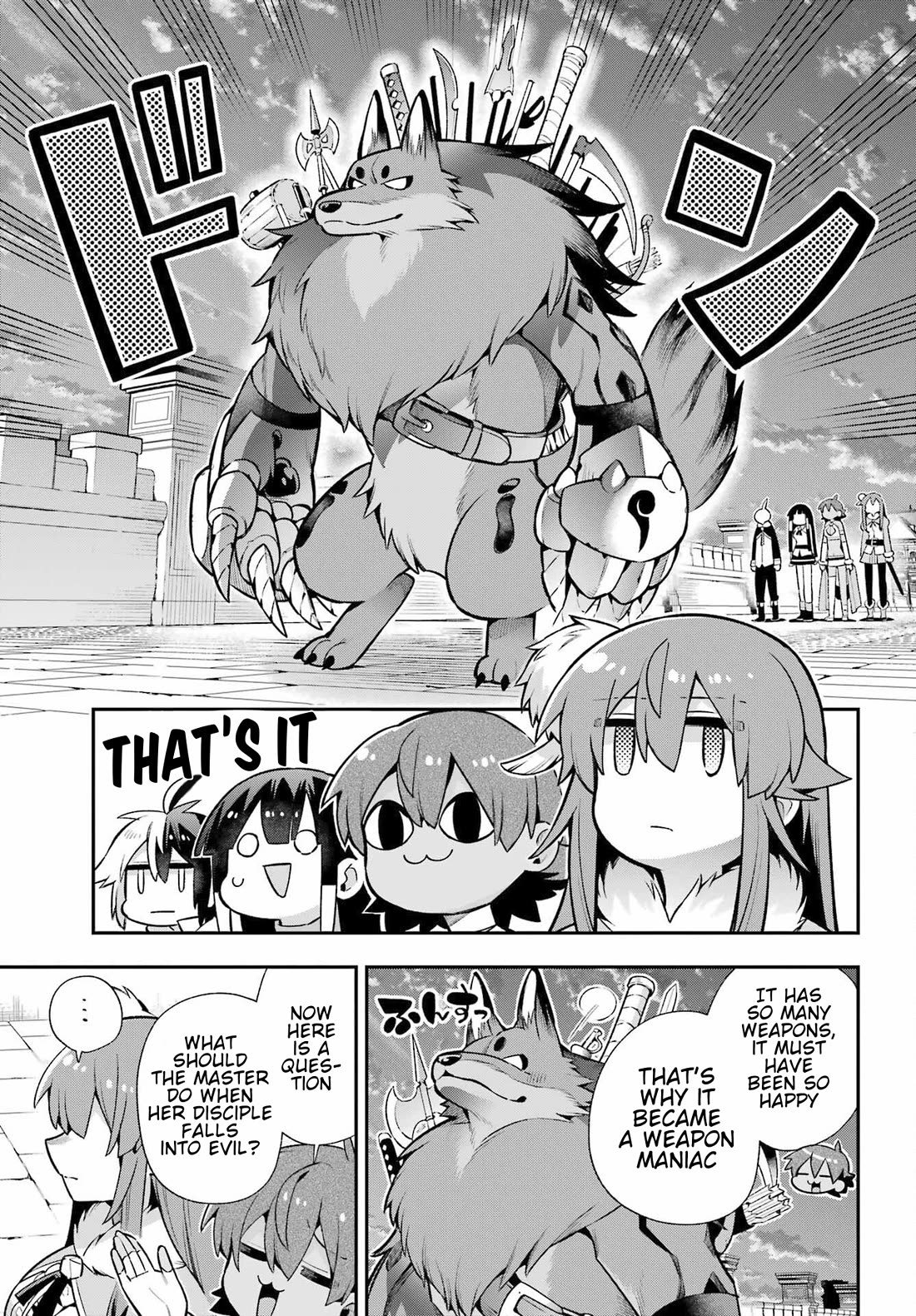Eiyuu Kyoushitsu Chapter 16.51 page 35 - Vol.16 Chapter 51: Beauty and the Beast