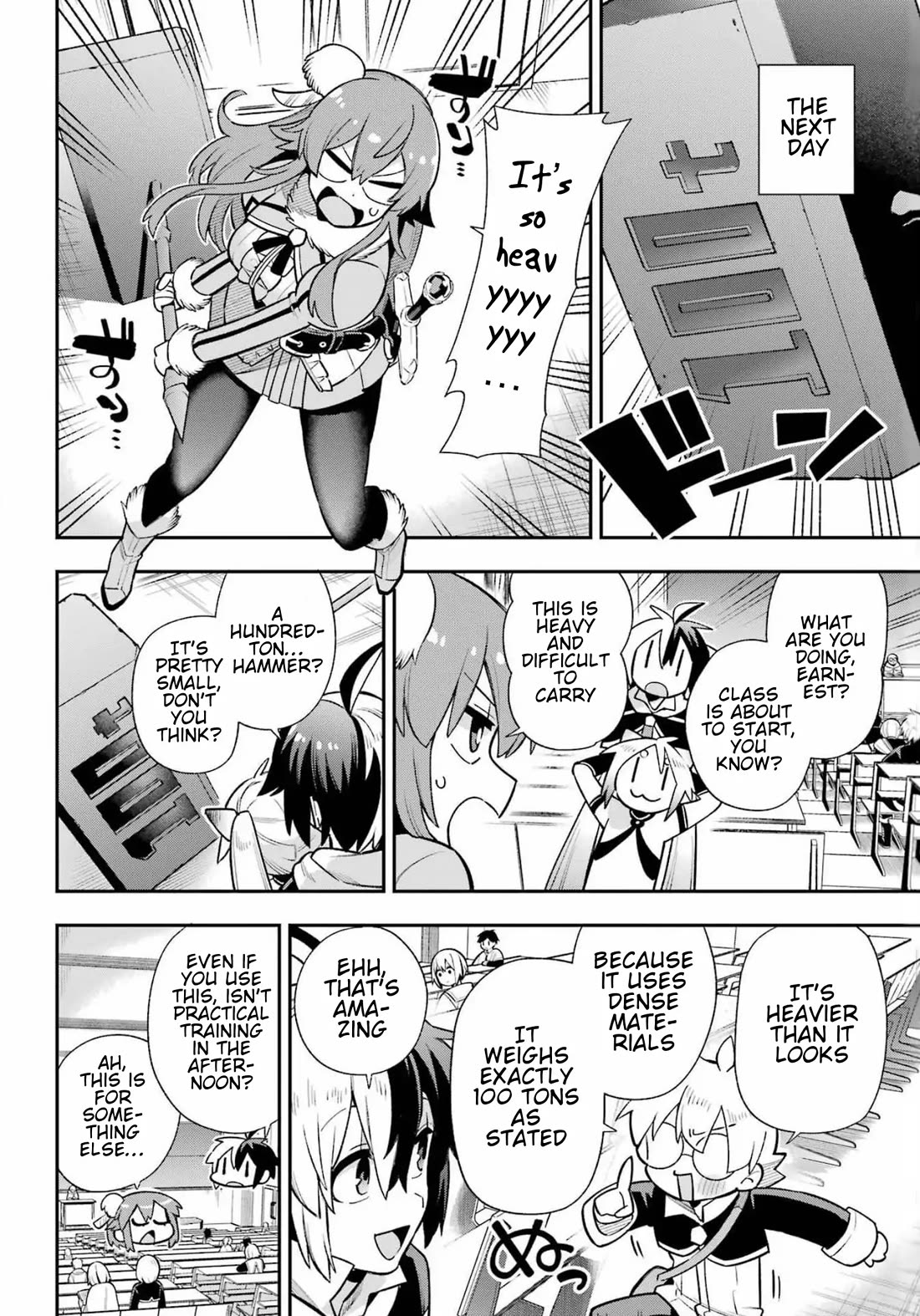 Eiyuu Kyoushitsu Chapter 17.54 page 11 - Vol.17 Chapter 54: Violent Heroine Recommendation