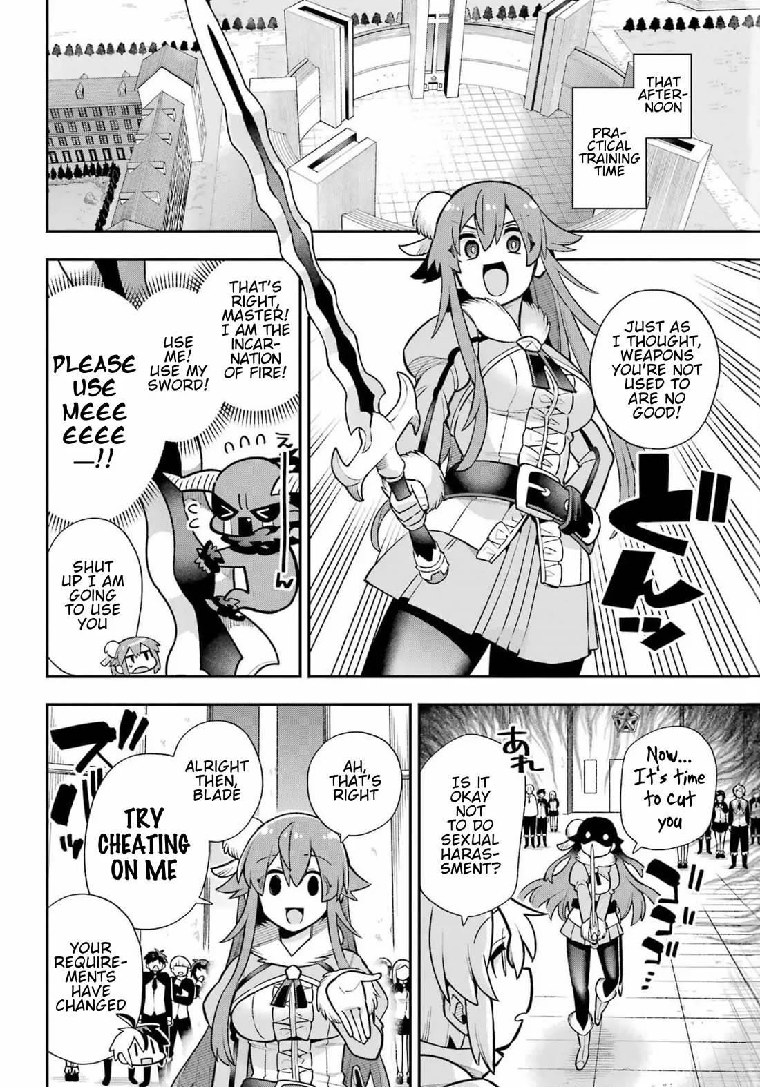 Eiyuu Kyoushitsu Chapter 17.54 page 19 - Vol.17 Chapter 54: Violent Heroine Recommendation