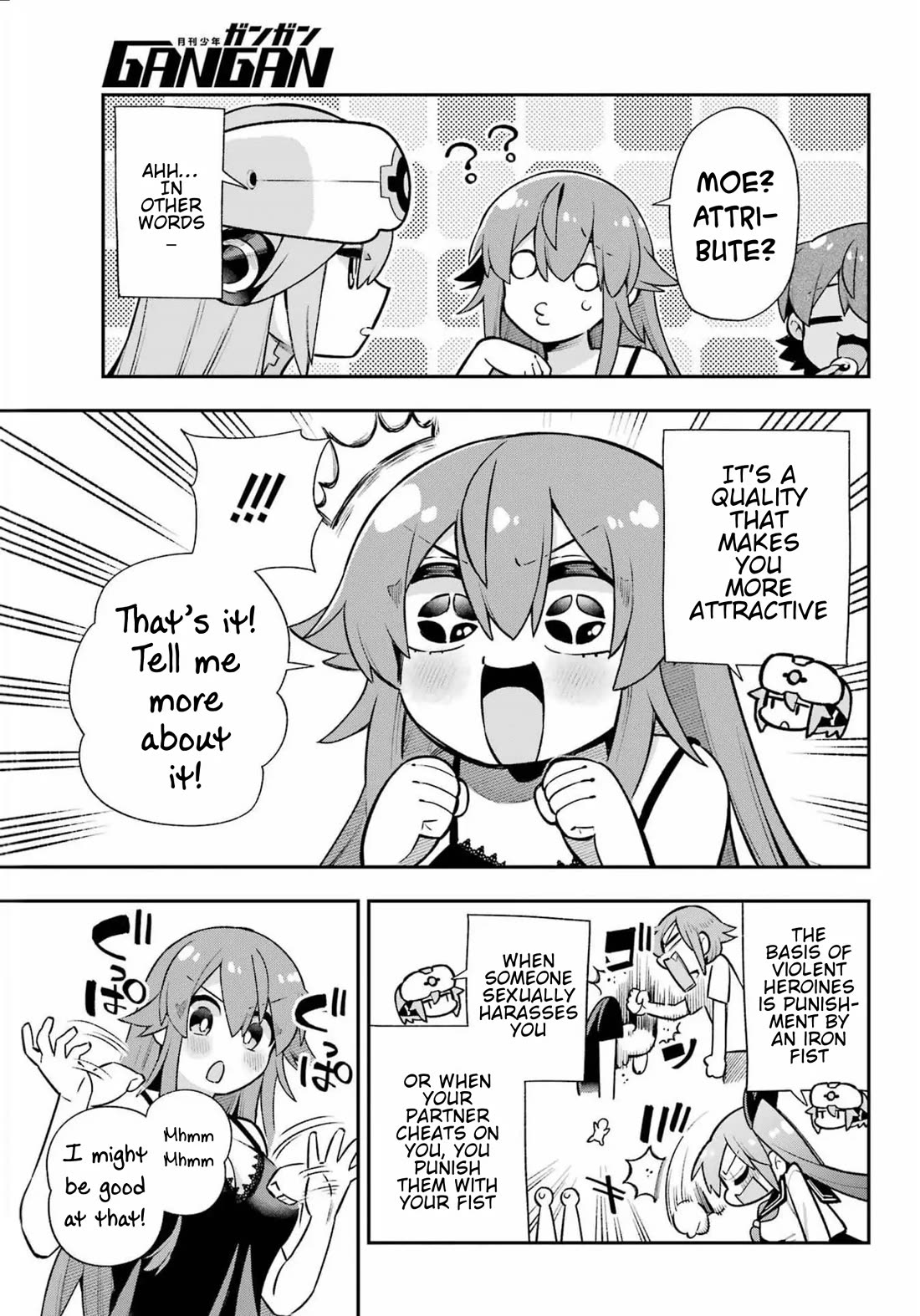 Eiyuu Kyoushitsu Chapter 17.54 page 6 - Vol.17 Chapter 54: Violent Heroine Recommendation