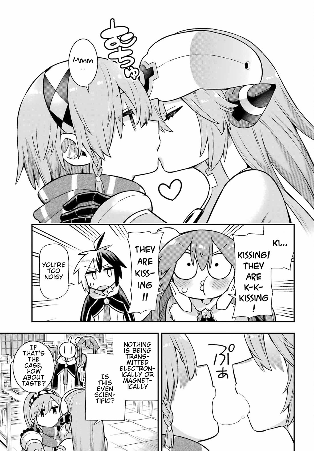 Eiyuu Kyoushitsu Chapter 17.56 page 11 - Vol.17 Chapter 56: Kissing Sophie