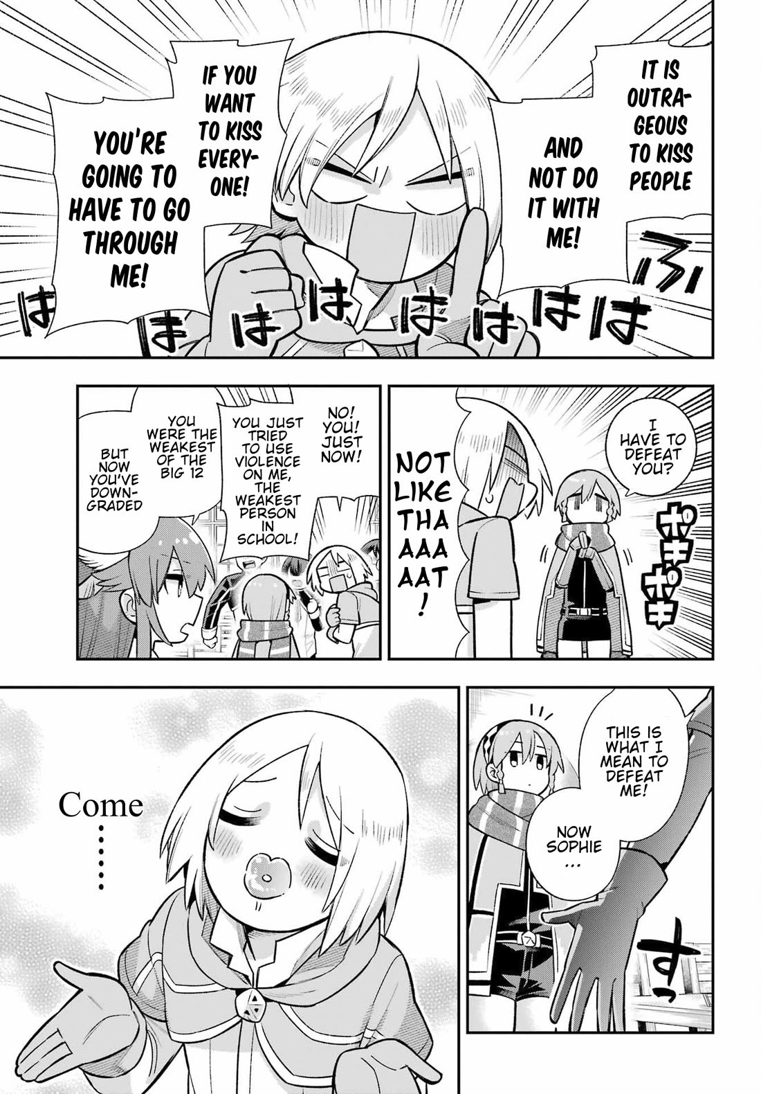 Eiyuu Kyoushitsu Chapter 17.56 page 17 - Vol.17 Chapter 56: Kissing Sophie