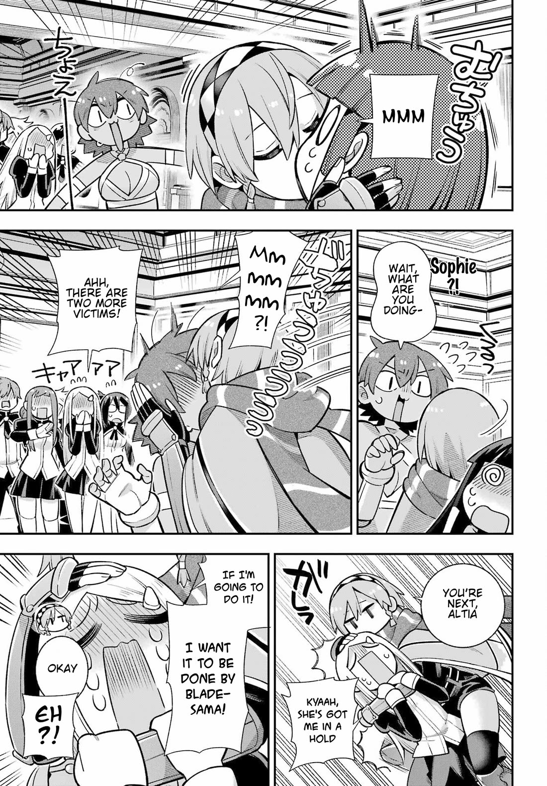 Eiyuu Kyoushitsu Chapter 17.56 page 25 - Vol.17 Chapter 56: Kissing Sophie