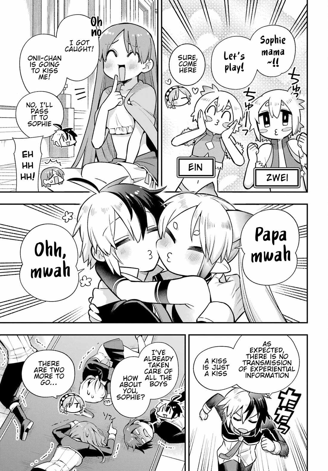 Eiyuu Kyoushitsu Chapter 17.56 page 27 - Vol.17 Chapter 56: Kissing Sophie