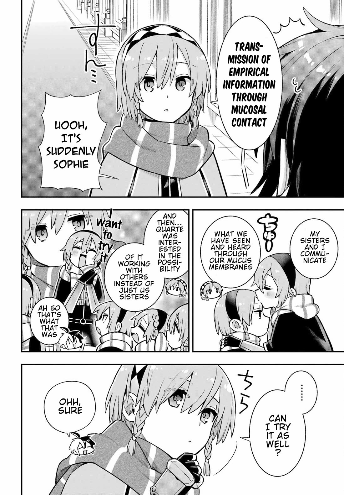 Eiyuu Kyoushitsu Chapter 17.56 page 4 - Vol.17 Chapter 56: Kissing Sophie