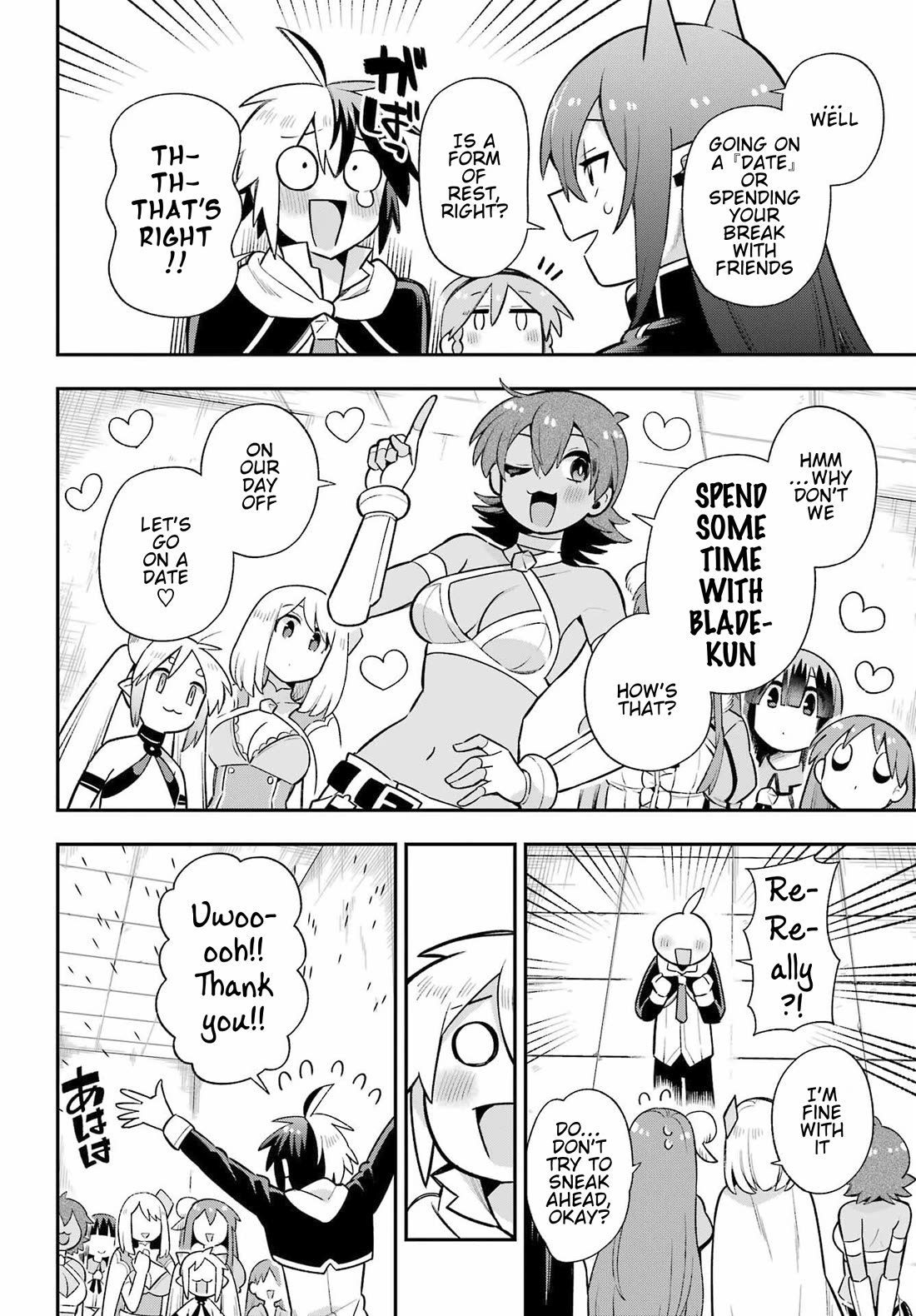 Eiyuu Kyoushitsu Chapter 18.59 page 13 - Vol.18 Chapter 59: Blade's Day Off