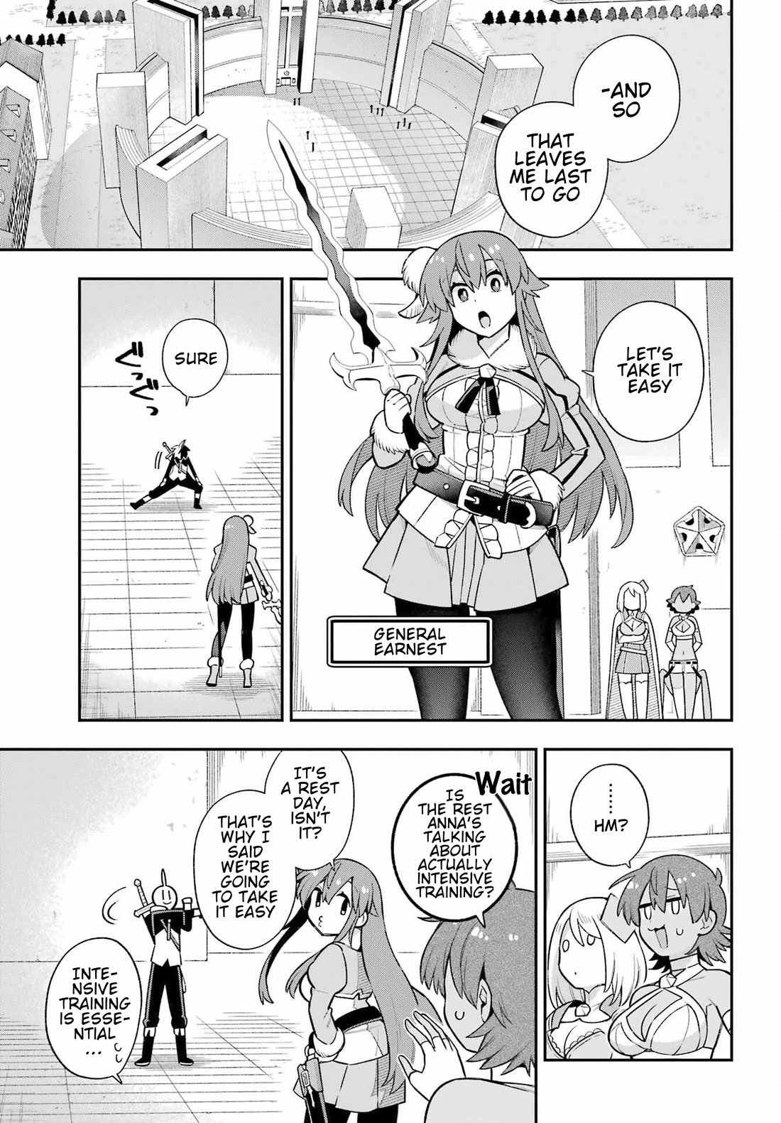 Eiyuu Kyoushitsu Chapter 18.59 page 24 - Vol.18 Chapter 59: Blade's Day Off
