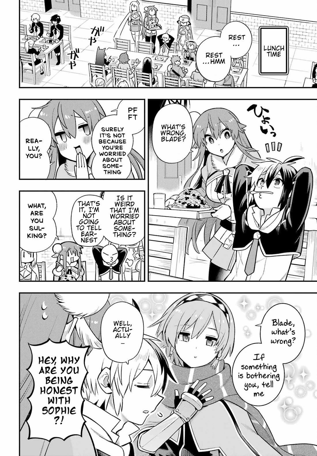 Eiyuu Kyoushitsu Chapter 18.59 page 9 - Vol.18 Chapter 59: Blade's Day Off