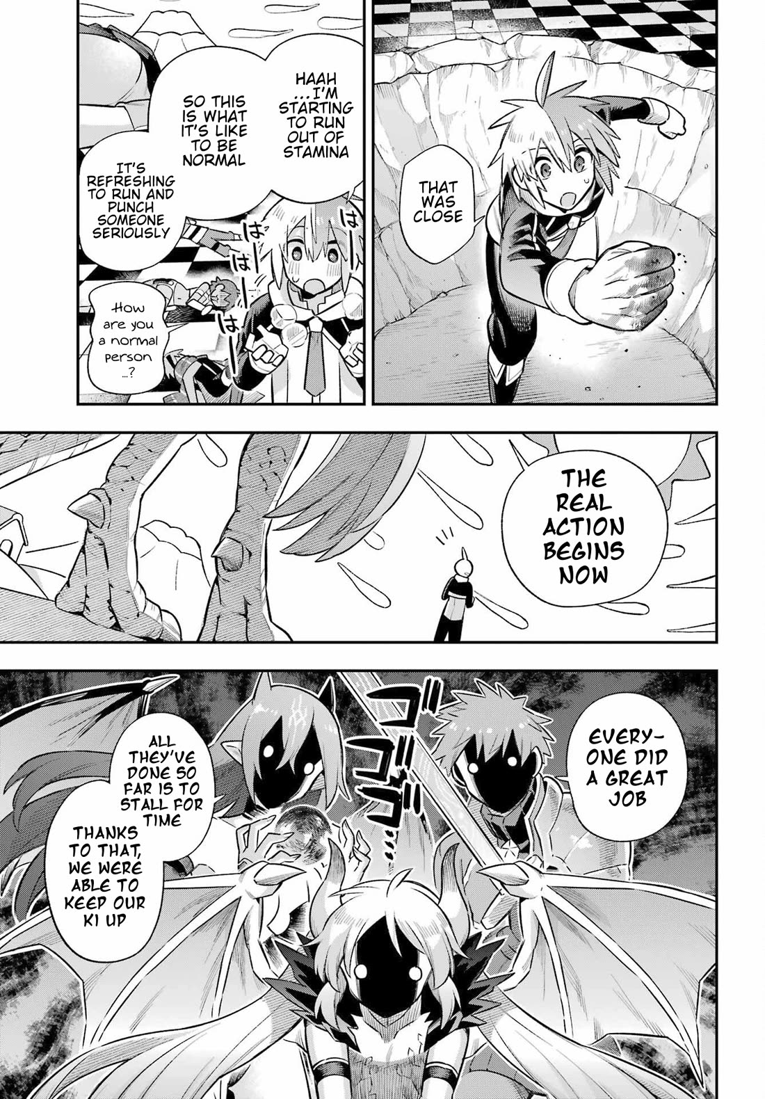 Eiyuu Kyoushitsu Chapter 18.61 page 23 - Vol.18 Chapter 61: Normal Organism Blade