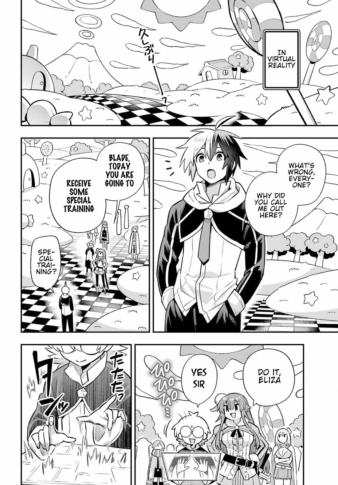 Eiyuu Kyoushitsu Chapter 18.61 page 4 - Vol.18 Chapter 61: Normal Organism Blade