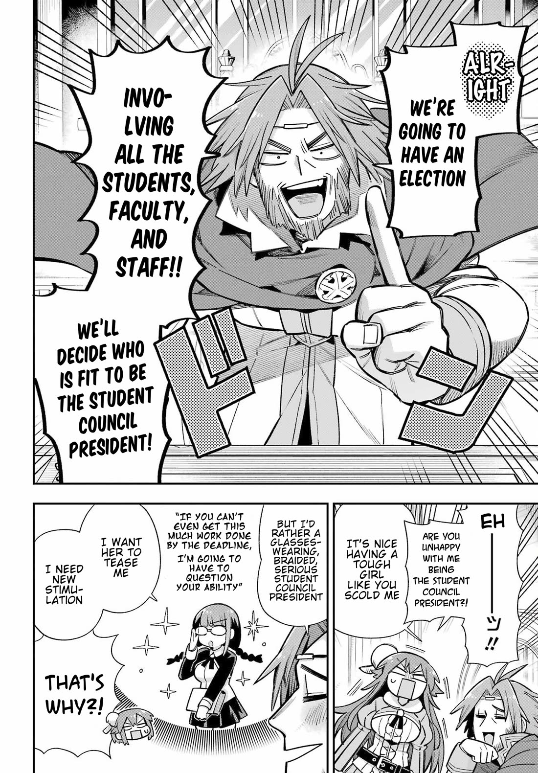 Eiyuu Kyoushitsu Chapter 18.62 page 3 - Vol.18 Chapter 62: Student Council President Election