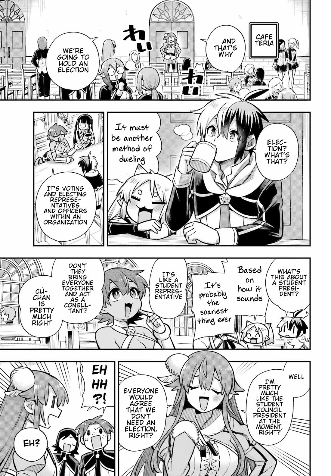 Eiyuu Kyoushitsu Chapter 18.62 page 4 - Vol.18 Chapter 62: Student Council President Election