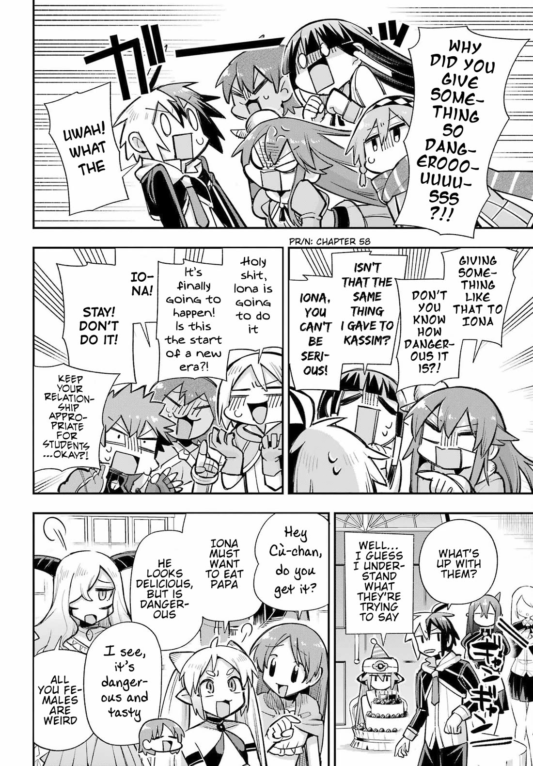 Eiyuu Kyoushitsu Chapter 19.64 page 10 - Vol.19 Chapter 64: Iona's Birthday
