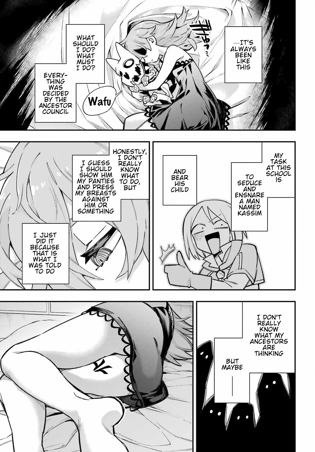 Eiyuu Kyoushitsu Chapter 19.65-1 page 34 - Vol.19 Chapter 65.1: Royal Crest Incident I