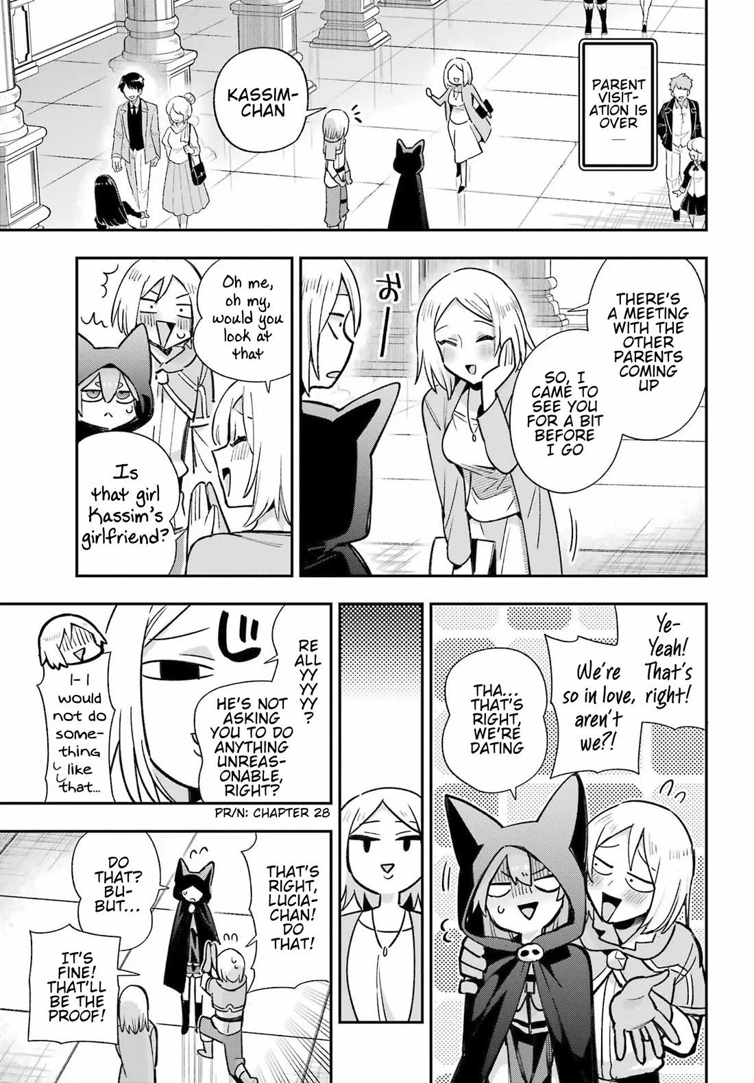 Eiyuu Kyoushitsu Chapter 19.65-2 page 27 - Vol.19 Chapter 65.2: Royal Crest Incident II