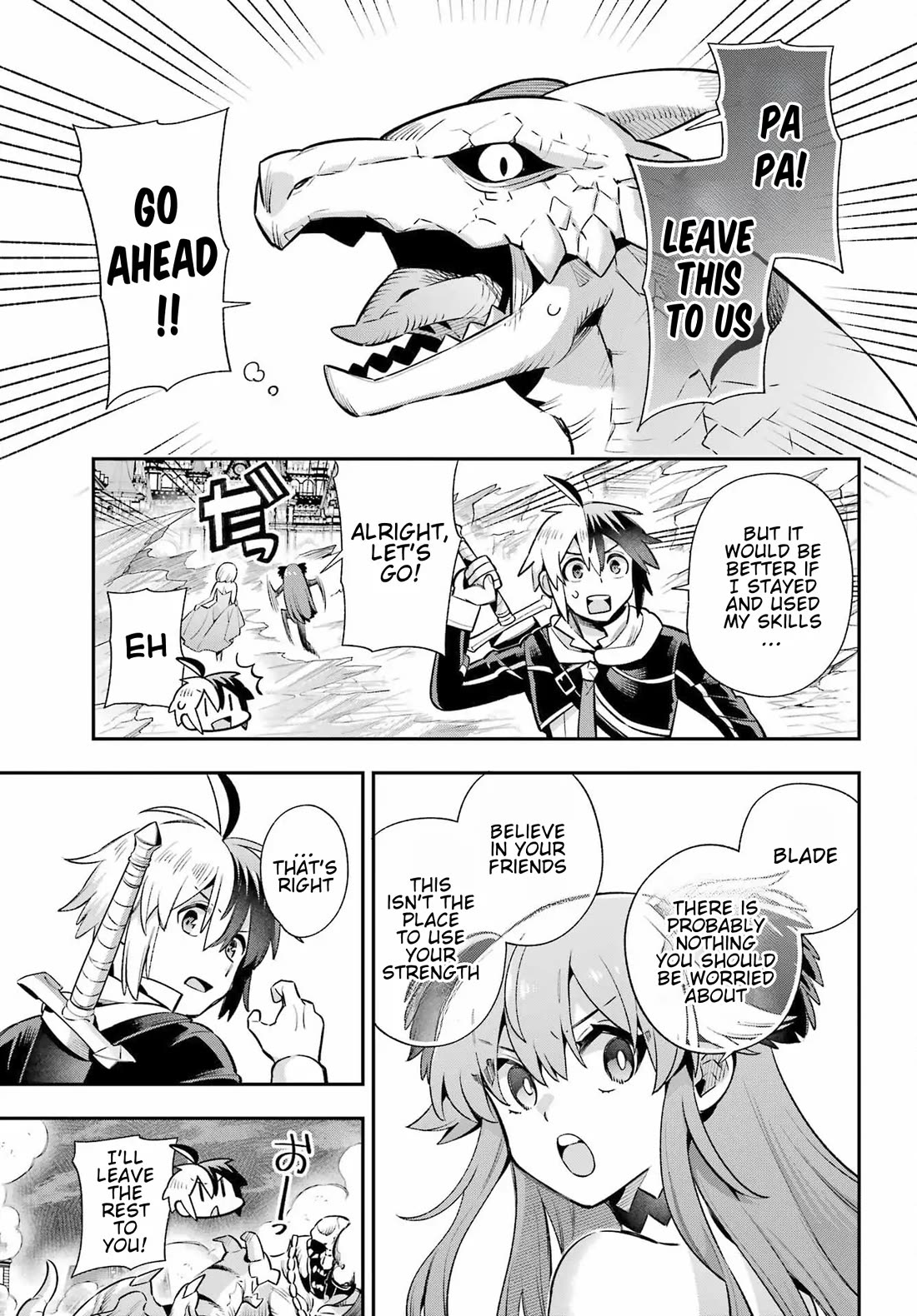 Eiyuu Kyoushitsu Chapter 19.65-3 page 27 - Vol.19 Chapter 65.3: Royal Crest Incident III