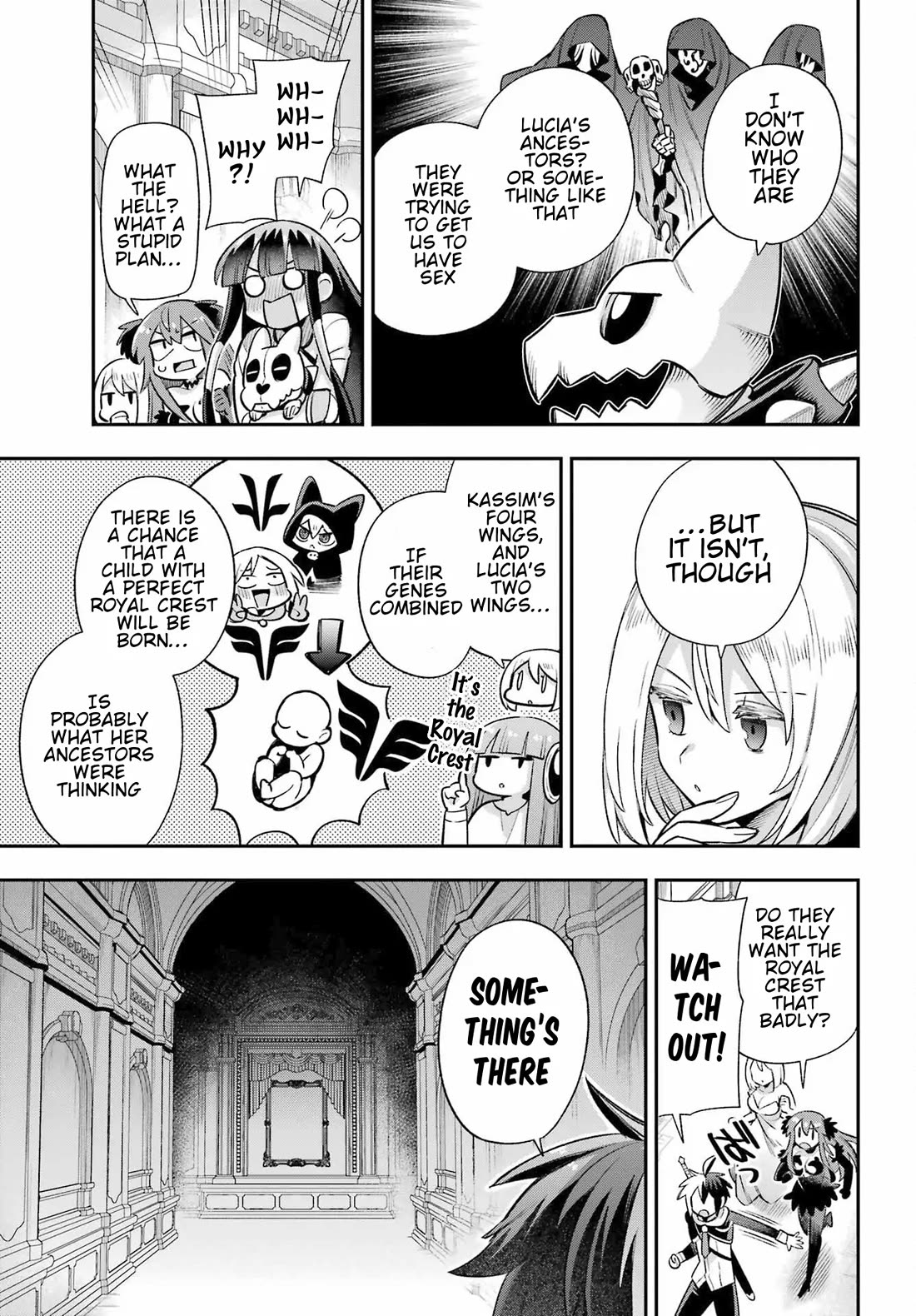 Eiyuu Kyoushitsu Chapter 19.65-3 page 35 - Vol.19 Chapter 65.3: Royal Crest Incident III