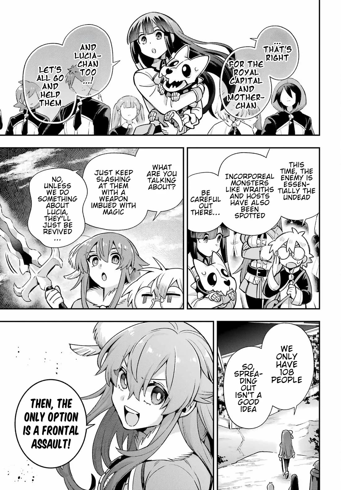 Eiyuu Kyoushitsu Chapter 19.65-3 page 9 - Vol.19 Chapter 65.3: Royal Crest Incident III
