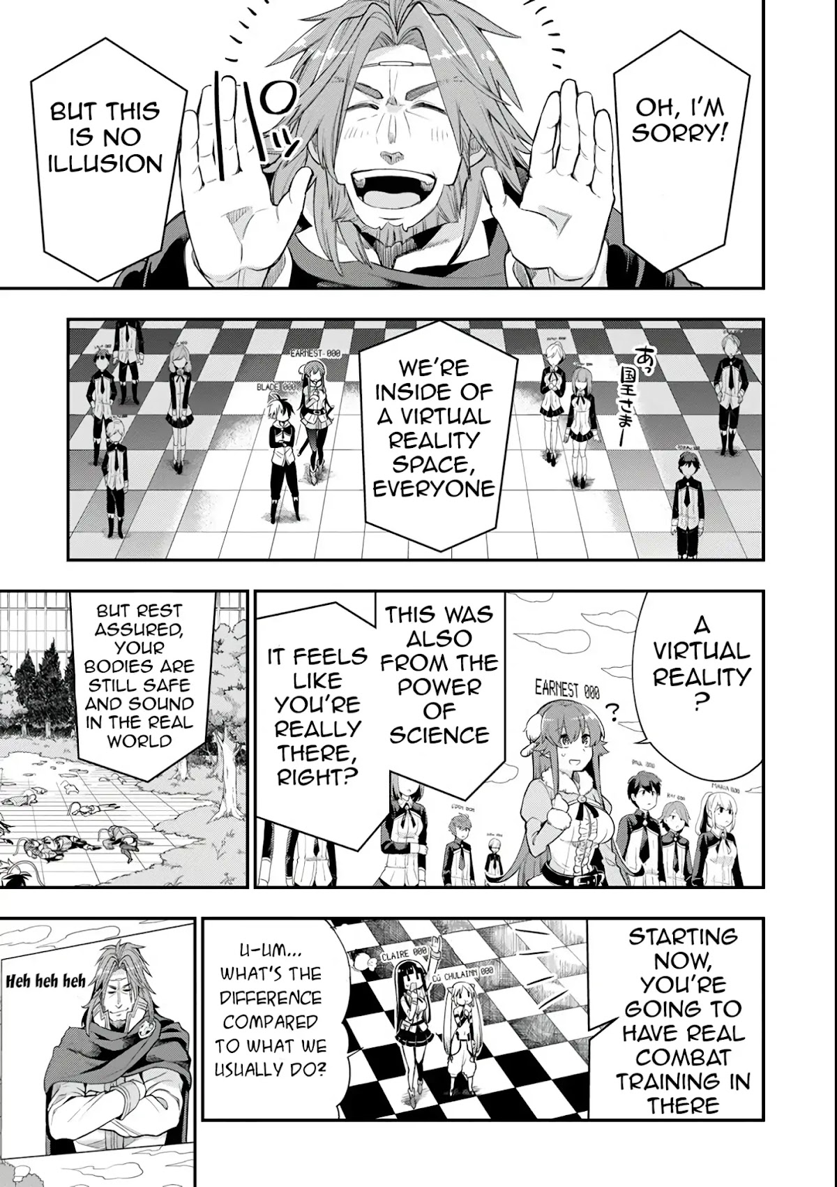 Eiyuu Kyoushitsu Chapter 2.4-1 page 10 - Vol.2 Chapter 4.1: Rosewood Academy's Training I
