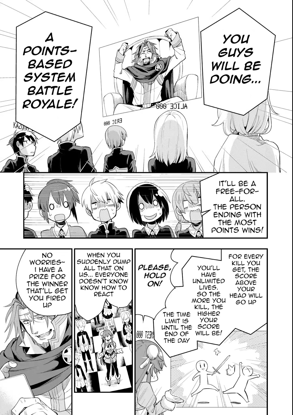 Eiyuu Kyoushitsu Chapter 2.4-1 page 12 - Vol.2 Chapter 4.1: Rosewood Academy's Training I