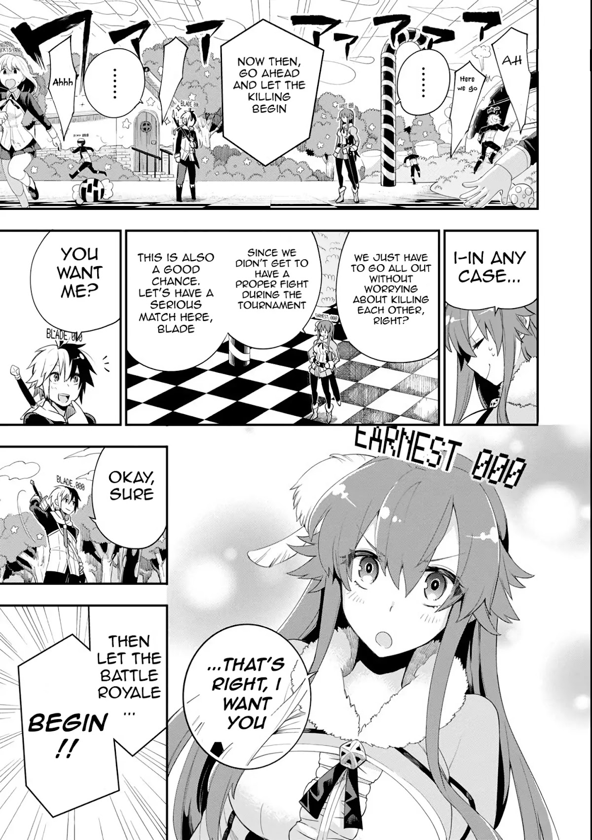 Eiyuu Kyoushitsu Chapter 2.4-1 page 14 - Vol.2 Chapter 4.1: Rosewood Academy's Training I