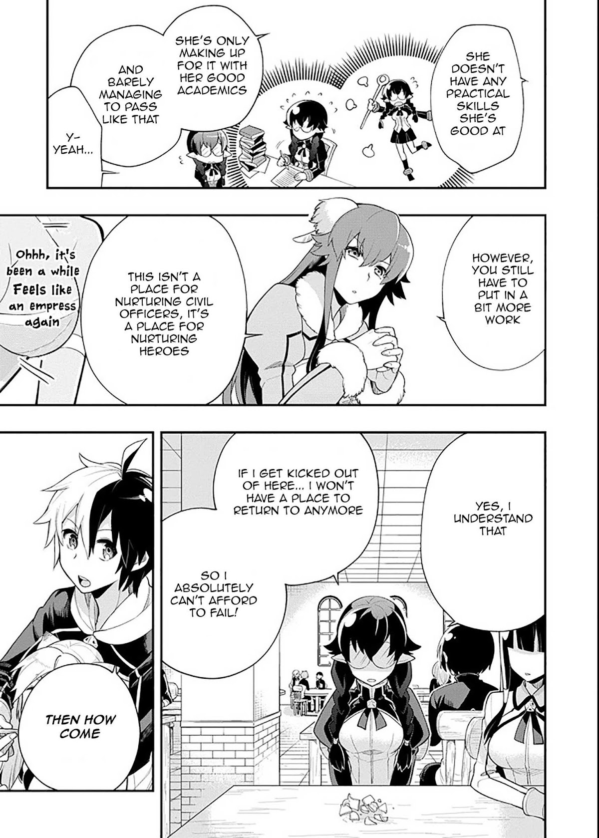 Eiyuu Kyoushitsu Chapter 2.5-1 page 12 - Vol.2 Chapter 5.1: The Demon Lord's Descendant I
