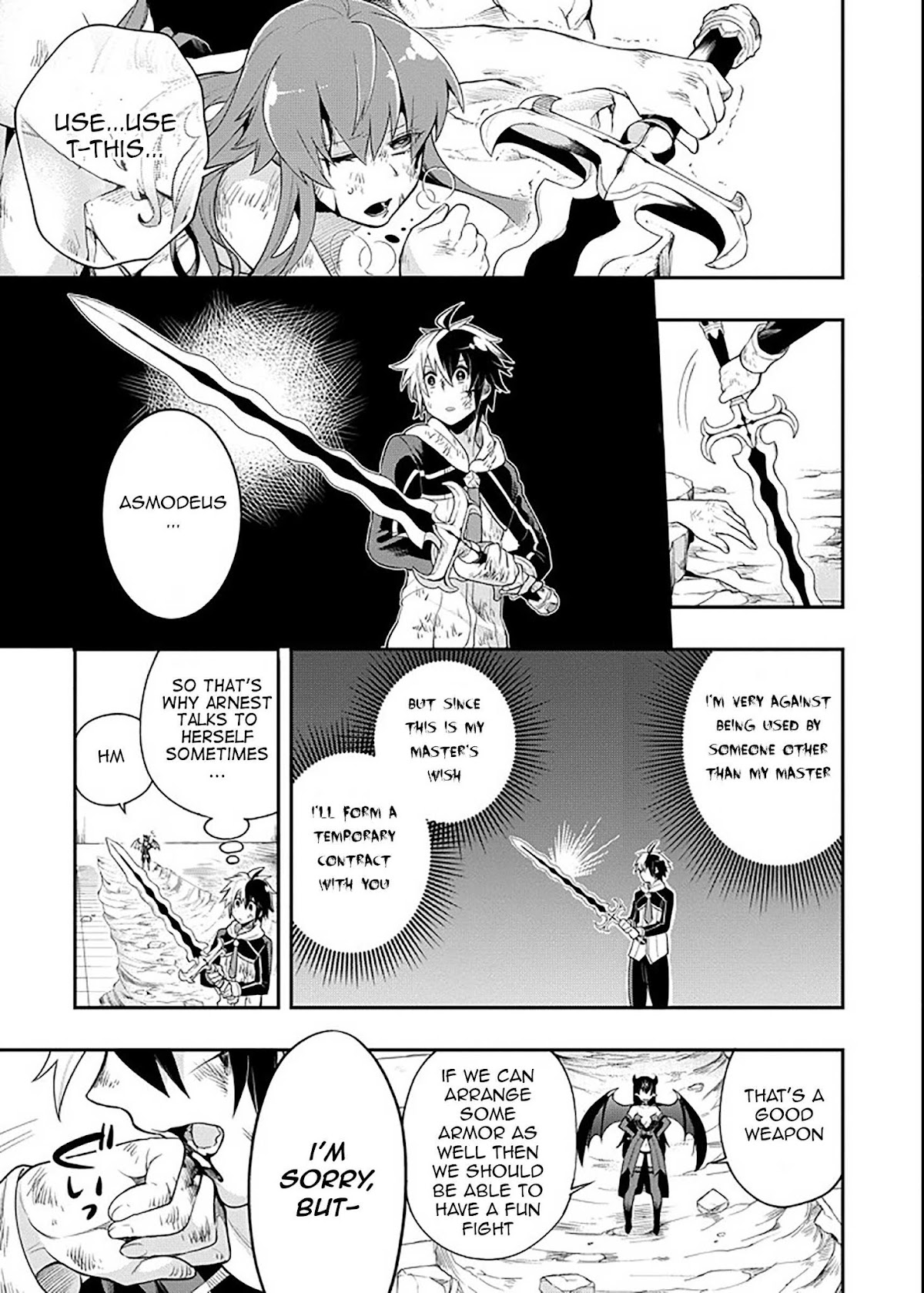 Eiyuu Kyoushitsu Chapter 2.5-1 page 38 - Vol.2 Chapter 5.1: The Demon Lord's Descendant I